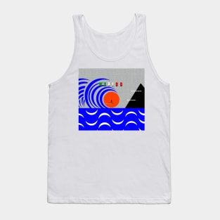 Mexico surfing design A Tank Top